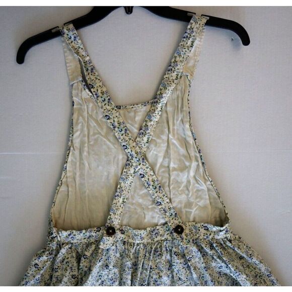 Free People OB1264092 Women's Sz Small White Tea Combo Petunia Mini Dress - Picture 8 of 12